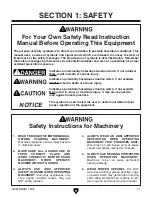 Preview for 13 page of Grizzly G3616 Owner'S Manual