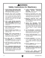 Preview for 14 page of Grizzly G3616 Owner'S Manual