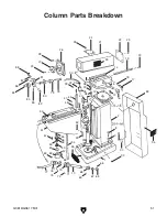 Preview for 1 page of Grizzly G3617 Parts Breakdown