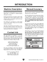 Предварительный просмотр 4 страницы Grizzly G4002 Owner'S Manual