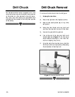 Предварительный просмотр 21 страницы Grizzly G4015Z Owner'S Manual