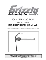 Grizzly G4026 Instruction Manual preview