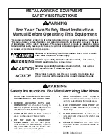 Preview for 3 page of Grizzly G4026 Instruction Manual