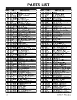 Preview for 4 page of Grizzly G4186Z Parts List