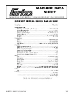 Preview for 27 page of Grizzly G5045 Instruction Manual