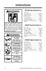 Предварительный просмотр 5 страницы Grizzly G5348 Owner'S Manual