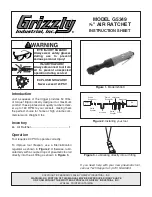 Предварительный просмотр 1 страницы Grizzly G5349 Instruction Sheet