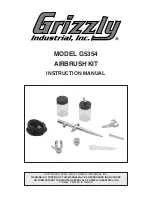 Preview for 1 page of Grizzly G5354 Instruction Manual