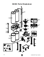 Grizzly G5954 Parts Breakdown preview