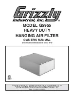 Grizzly G5955 Owner'S Manual preview