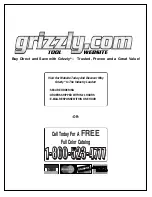 Preview for 51 page of Grizzly G5959Z Instruction Manual