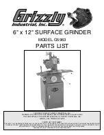 Предварительный просмотр 1 страницы Grizzly G5963 Parts List