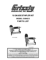 Preview for 1 page of Grizzly G6042 Parts List