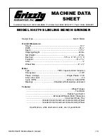 Preview for 21 page of Grizzly G7298 Instruction Manual