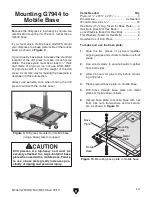 Preview for 33 page of Grizzly G7943 Owner'S Manual