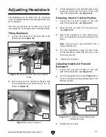 Preview for 33 page of Grizzly G7945 Owner'S Manual