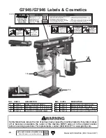 Preview for 48 page of Grizzly G7945 Owner'S Manual