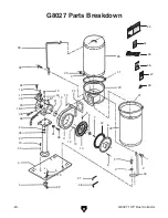 Grizzly G8027 Parts Manual preview