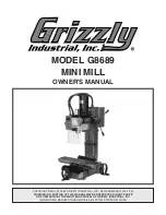 Предварительный просмотр 1 страницы Grizzly G8689 Owner'S Manual