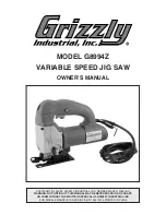 Предварительный просмотр 1 страницы Grizzly G8994Z Owner'S Manual