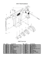 Предварительный просмотр 5 страницы Grizzly G9017/G9018 Instruction Sheet