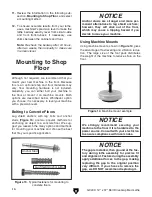 Preview for 18 page of Grizzly G9249 Owner'S Manual