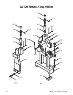 Предварительный просмотр 72 страницы Grizzly G9729 Instruction Manual
