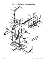 Предварительный просмотр 74 страницы Grizzly G9729 Instruction Manual