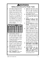 Preview for 4 page of Grizzly G9921 Instruction Sheet