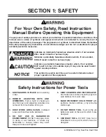 Preview for 4 page of Grizzly G9955 Instruction Manual