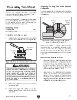 Preview for 39 page of Grizzly G9972Z Owner'S Manual