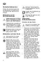 Preview for 6 page of Grizzly GP 2736 K Translation Of The Original Instructions For Use