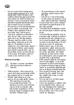 Preview for 16 page of Grizzly GP 2736 K Translation Of The Original Instructions For Use