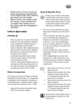 Preview for 17 page of Grizzly GP 2736 K Translation Of The Original Instructions For Use