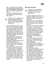 Preview for 25 page of Grizzly GP 2736 K Translation Of The Original Instructions For Use