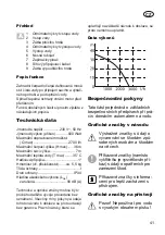 Preview for 41 page of Grizzly GP 2736 K Translation Of The Original Instructions For Use