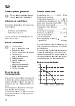 Preview for 76 page of Grizzly GP 2736 K Translation Of The Original Instructions For Use