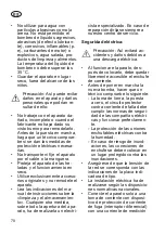 Preview for 78 page of Grizzly GP 2736 K Translation Of The Original Instructions For Use