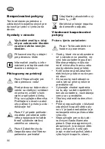 Preview for 86 page of Grizzly GP 2736 K Translation Of The Original Instructions For Use