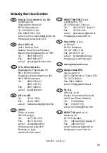 Preview for 99 page of Grizzly GP 2736 K Translation Of The Original Instructions For Use