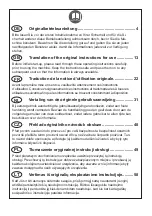 Preview for 3 page of Grizzly GP 3032 Inox Translation Of The Original Instructions For Use