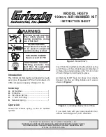 Grizzly H0579 Instruction Sheet preview