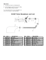 Preview for 2 page of Grizzly H0587 Instruction Sheet