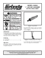 Grizzly H0589 Instruction Sheet preview