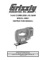 Preview for 1 page of Grizzly H0601 Instruction Manual