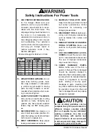 Предварительный просмотр 3 страницы Grizzly H0602 Instruction Manual