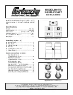 Grizzly H0770 Instructions предпросмотр