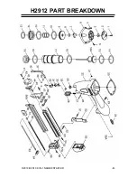 Предварительный просмотр 2 страницы Grizzly H2912 Parts List