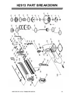 Предварительный просмотр 4 страницы Grizzly H2912 Parts List