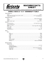 Preview for 6 page of Grizzly H2935 Owner'S Manual